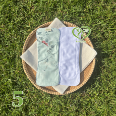 BVS vải LÕI LIỀN Trắng Suede Cloth 05