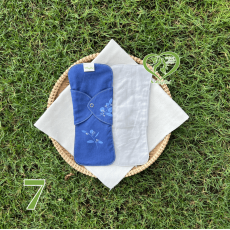 BVS vải LÕI RỜI Xám Cotton 07