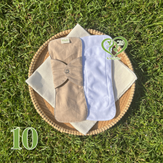 BVS vải LÕI LIỀN Trắng Suede Cloth 10