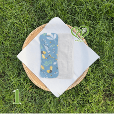 BVS vải LÕI LIỀN Xám Cotton 01