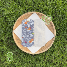 BVS vải LÕI LIỀN Xám Cotton 08