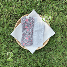 BVS vải LÕI RỜI Xám Cotton 02