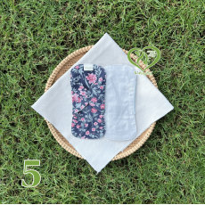 BVS vải LÕI RỜI Xám Cotton 05