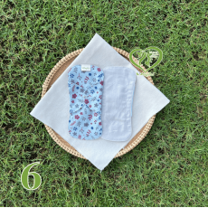 BVS vải LÕI RỜI Xám Cotton 06