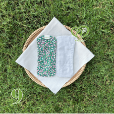 BVS vải LÕI RỜI Xám Cotton 09