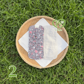 BVS vải LÕI LIỀN Xám Cotton 02