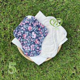 BVS vải LÕI LIỀN Xám Cotton 05