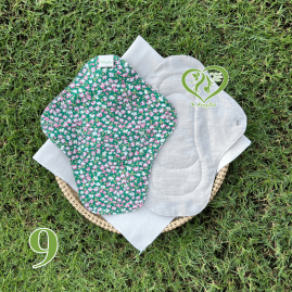 BVS vải LÕI LIỀN Xám Cotton 09