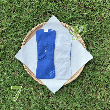 BVS vải LÕI RỜI Xám Cotton 07