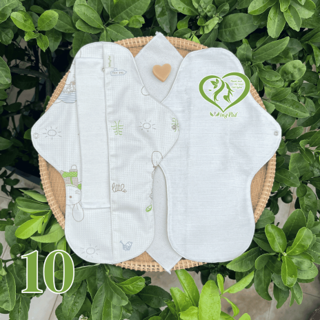 BVS vải LÕI RỜI 100% Organic Cotton 10