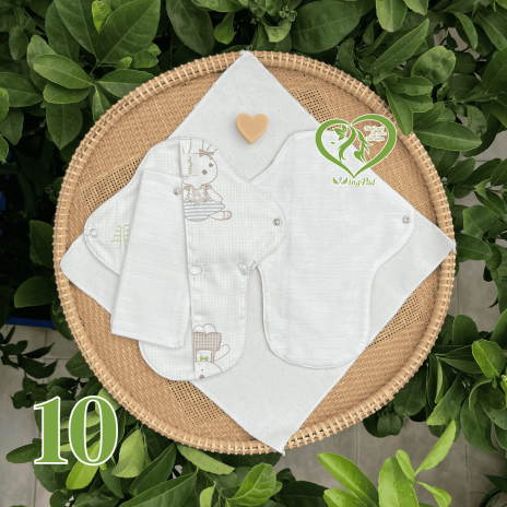 BVS vải LÕI RỜI 100% Organic Cotton 10