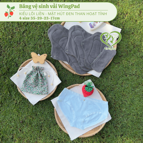 BVS vải LÕI LIỀN Đen THAN HOẠT TÍNH 04