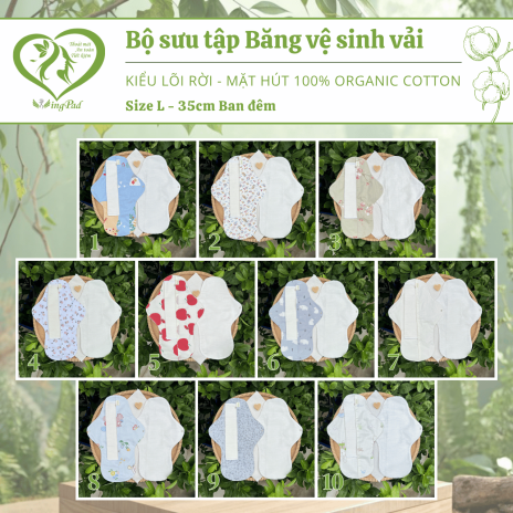 BVS vải LÕI RỜI 100% Organic Cotton 09