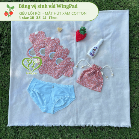 BVS vải LÕI RỜI Xám Cotton 10