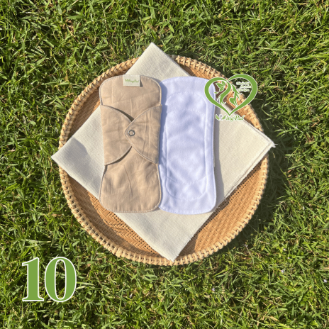 BVS vải LÕI LIỀN Trắng Suede Cloth 10