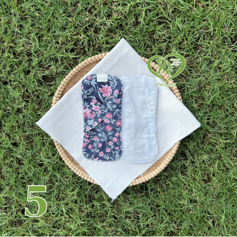 BVS vải LÕI RỜI Xám Cotton 05