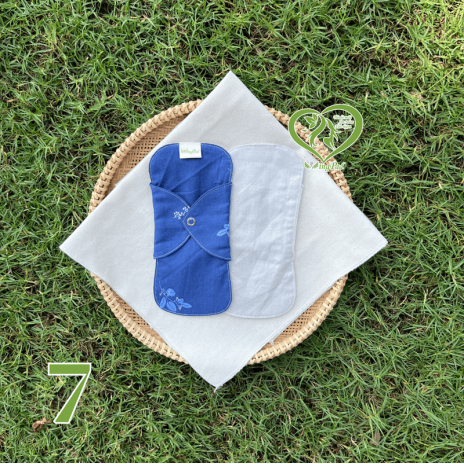 BVS vải LÕI RỜI Xám Cotton 07