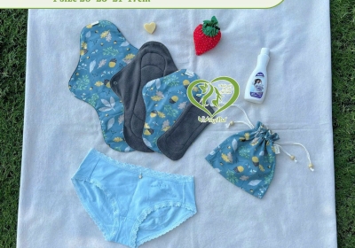 GIỚI THIỆU SẢN PHẨM MỚI: BĂNG VỆ SINH VẢI WINGPAD KIỂU LÕI LIỀN ĐEN THAN HOẠT TÍNH