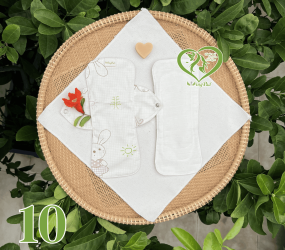 BVS vải LÕI RỜI 100% Organic Cotton 10