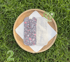 BVS vải LÕI LIỀN Xám Cotton 02