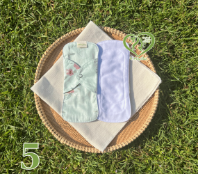 BVS vải LÕI LIỀN Trắng Suede Cloth 05