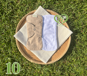 BVS vải LÕI LIỀN Trắng Suede Cloth 10