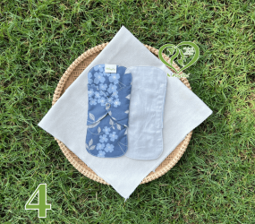 BVS vải LÕI RỜI Xám Cotton 04