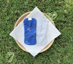 BVS vải LÕI RỜI Xám Cotton 07