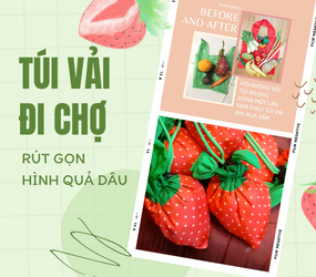 TÚI VẢI ĐI CHỢ