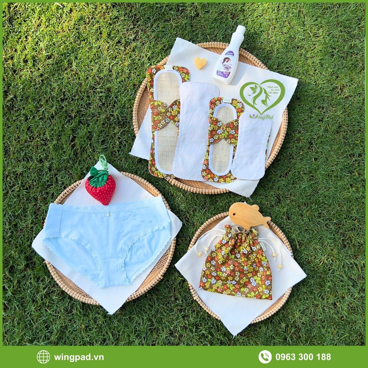 Băng vệ sinh vải WingPad - Giải pháp an toàn cho sức khỏe phụ nữ