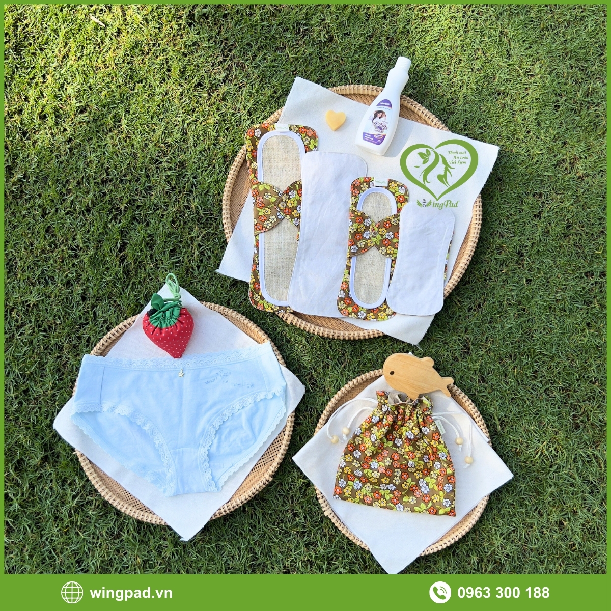 Băng vệ sinh vải WingPad - Giải pháp an toàn cho sức khỏe phụ nữ