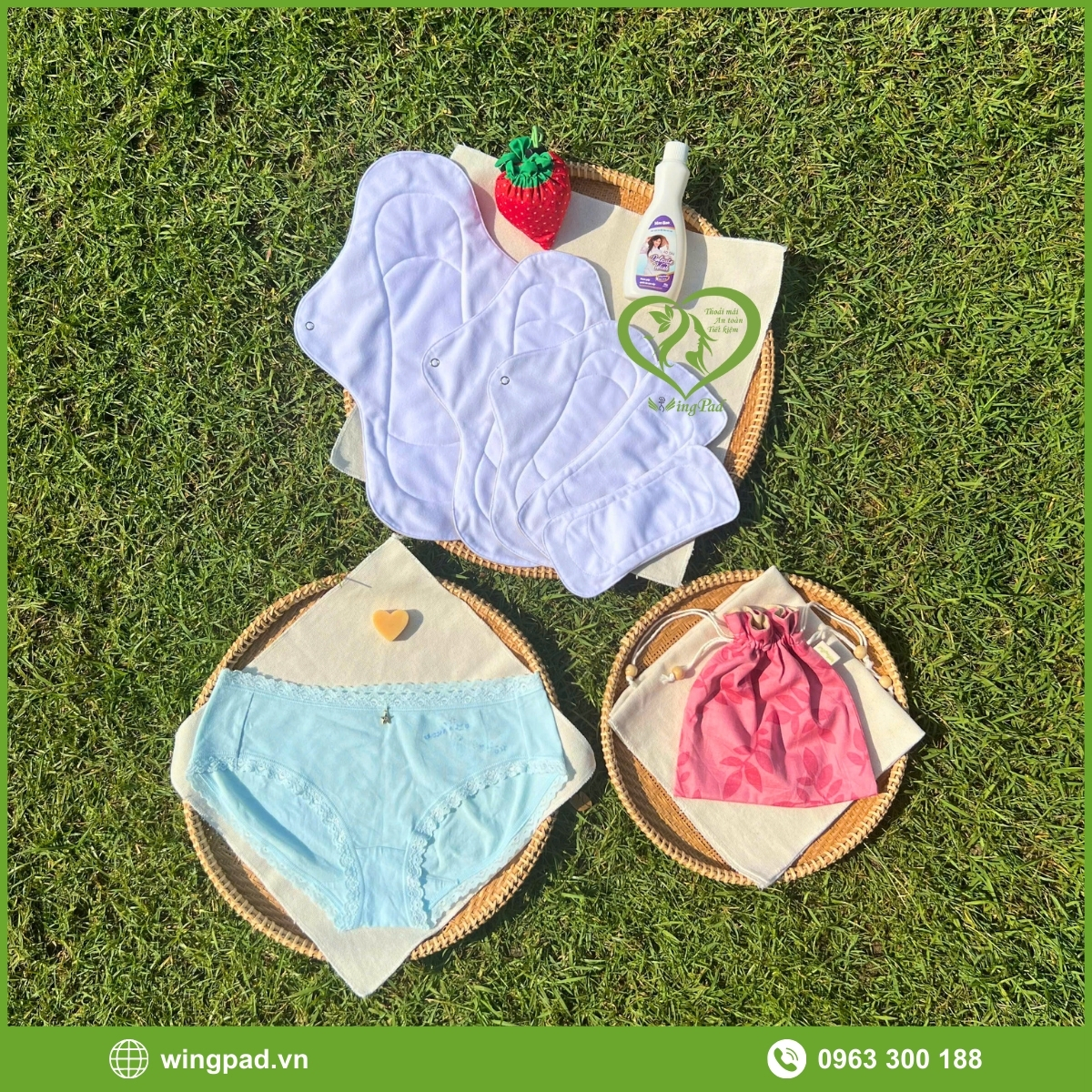 Băng vệ sinh vải WingPad - Giải pháp tiện lợi, hiệu quả cho người phụ nữ bận rộn