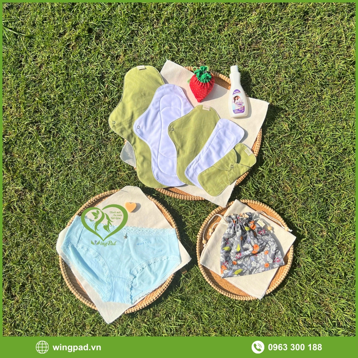 Băng vệ sinh vải WingPad - Giải pháp tiện lợi, hiệu quả cho người phụ nữ bận rộn