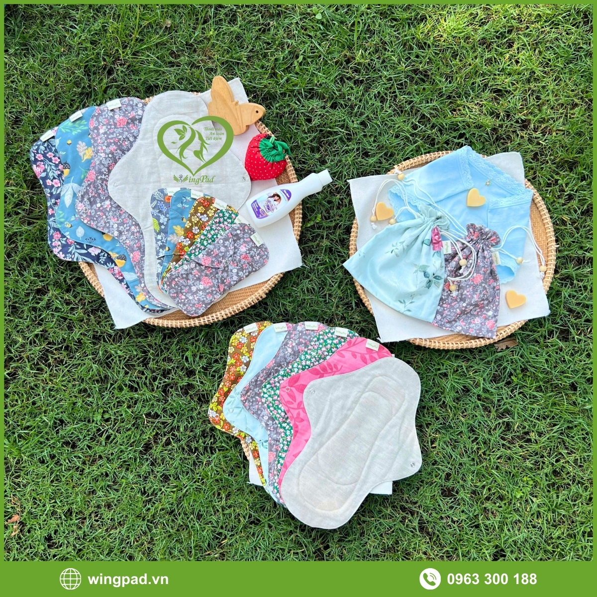 Băng vệ sinh vải WingPad - Sự lựa chọn thông minh cho kỳ kinh an toàn