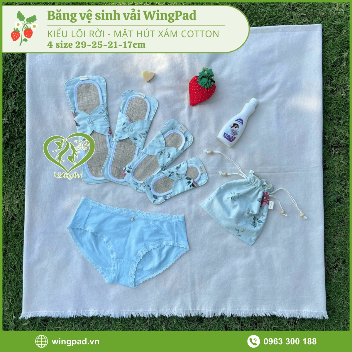 Cách chọn băng vệ sinh vải an toàn cho người từng viêm tái phát