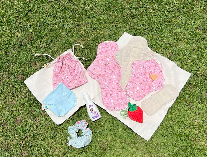 Băng vệ sinh vải Wingpad kiểu LÕI LIỀN mới CÁNH LIỀN
